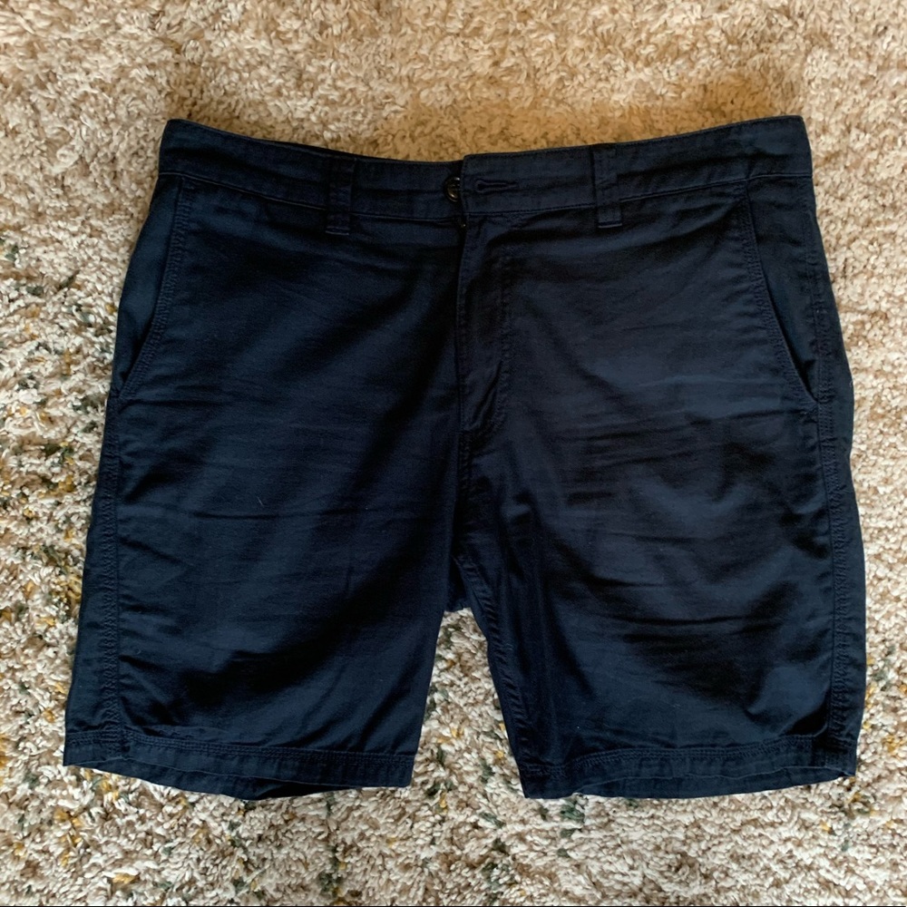John Varvatos Navy Blue Shorts US34
